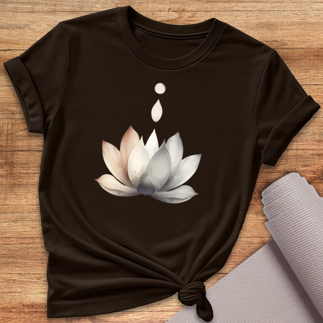 Tropfen Lotus T-Shirt