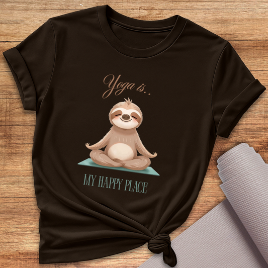 Faultier Yoga T-Shirt