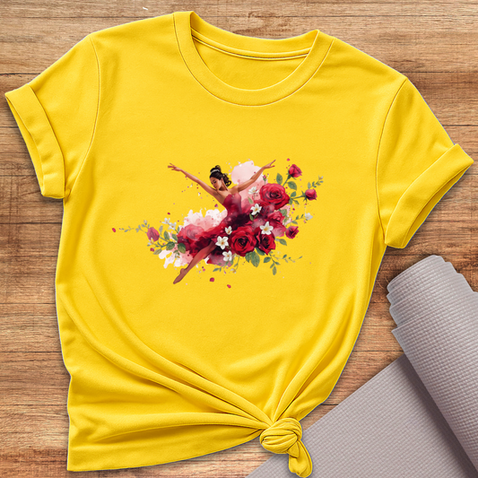 Dark Pink Dancer T-Shirt