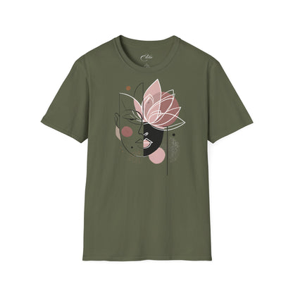 Gesicht Im Lotus T-Shirt