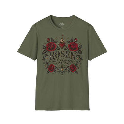 Rosen Im Herzen T-Shirt