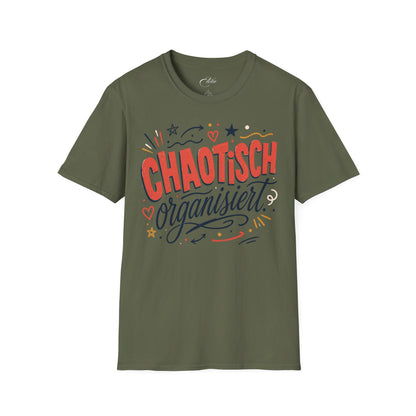 Chaotisch Organisiert Bunt T-Shirt