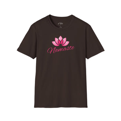 Pink Lotus Namaste T-Shirt