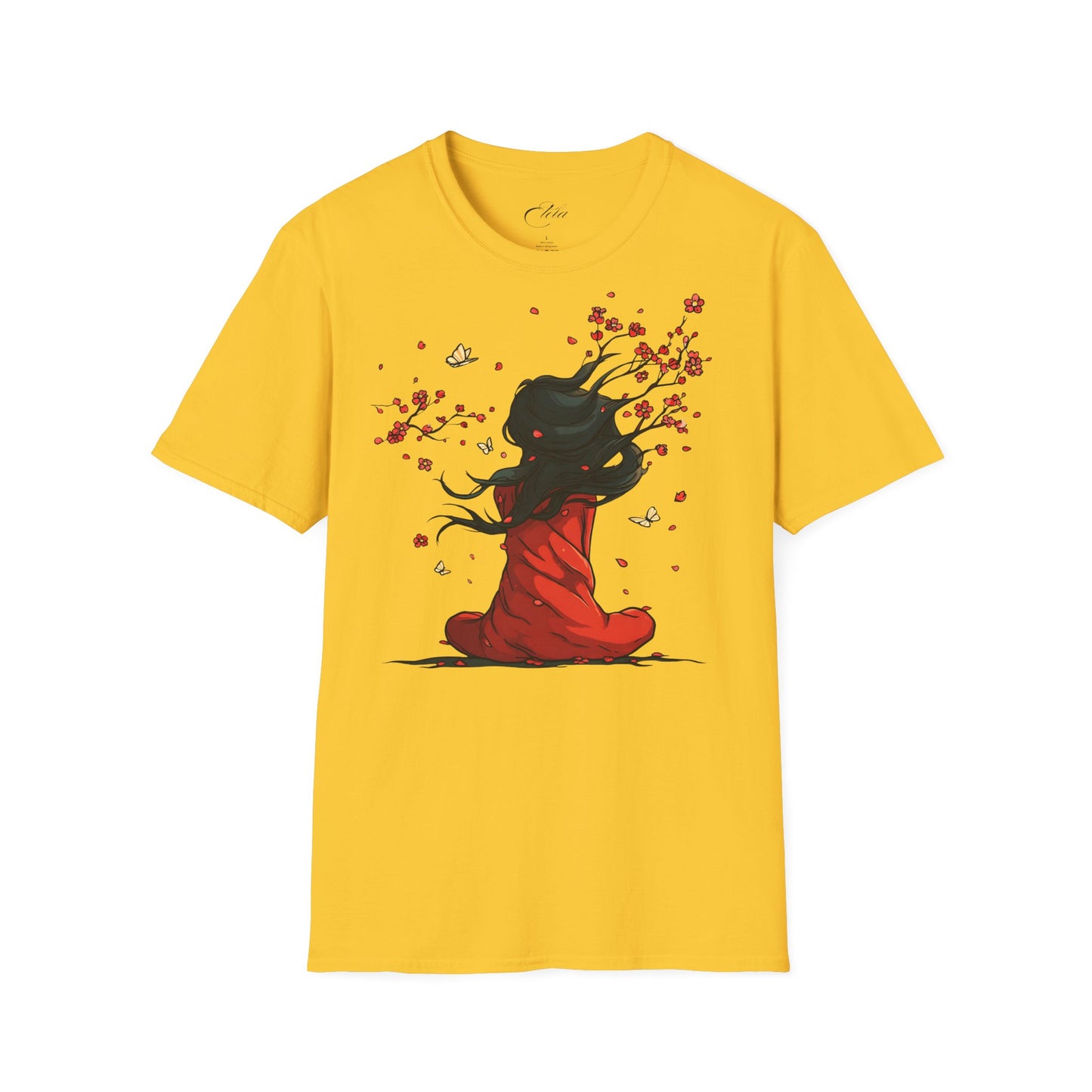 Woman In Red T-Shirt