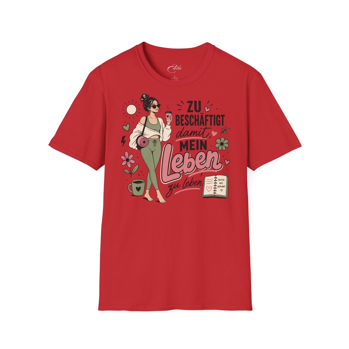 Leben Bild T-Shirt