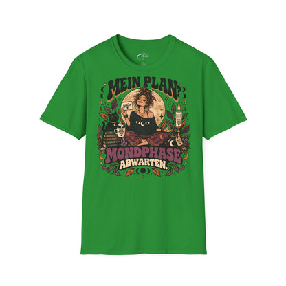 Mondphase Abwarten T-Shirt