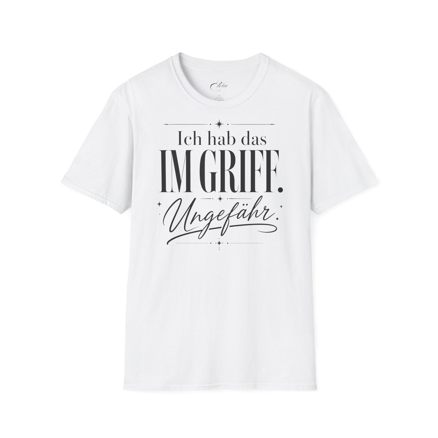 Im Griff Schwarz T-Shirt
