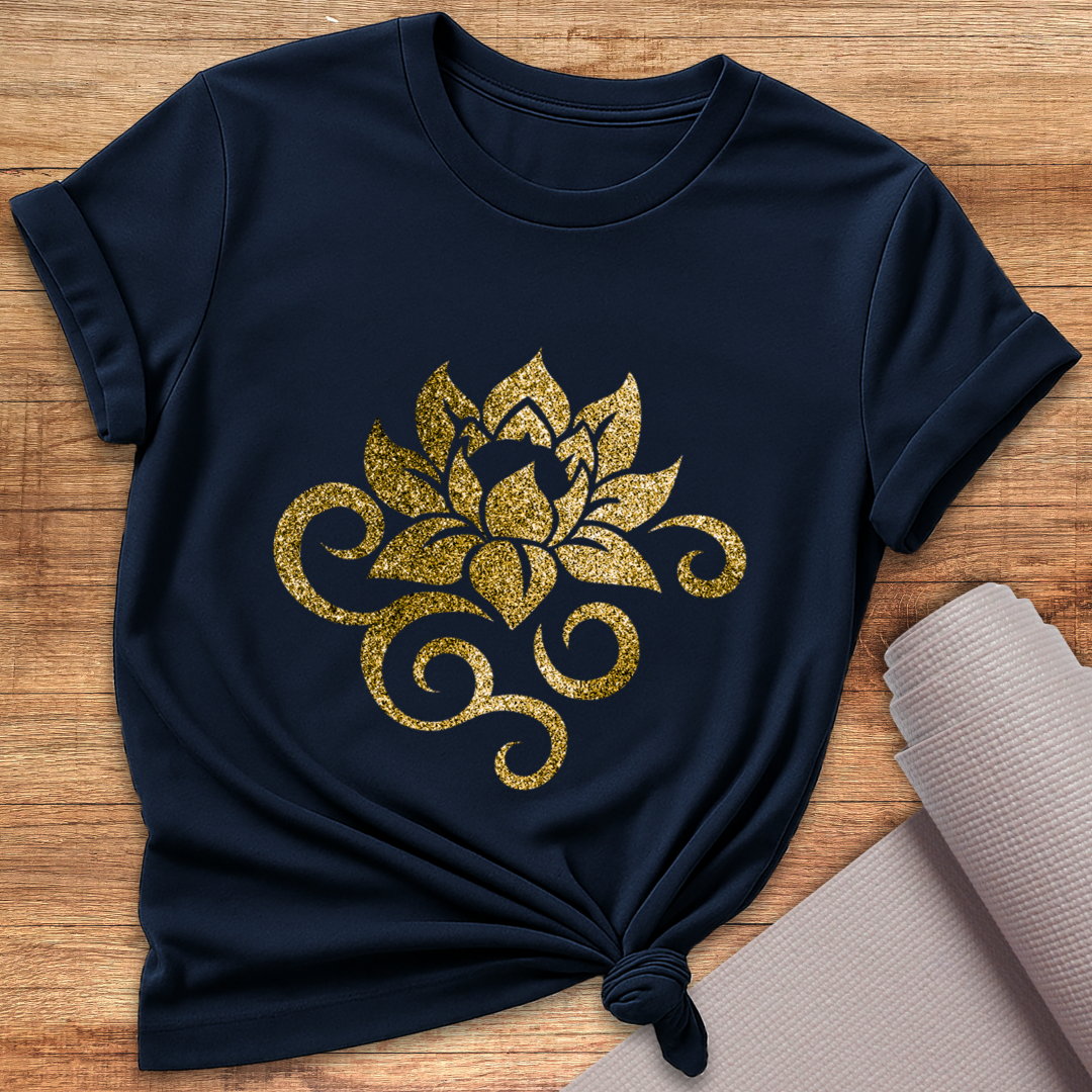 Gold Lotus T-Shirt