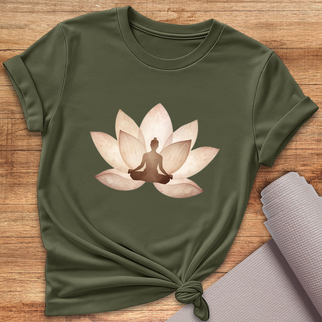 Braun Lotus T-Shirt