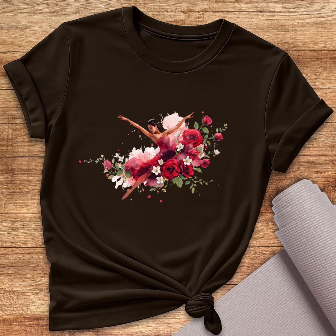 Dark Pink Dancer T-Shirt