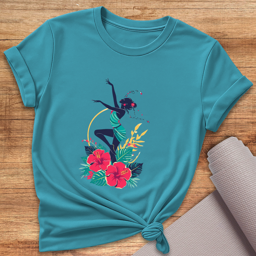 Tropical Dance On The Flowers T-Shirt