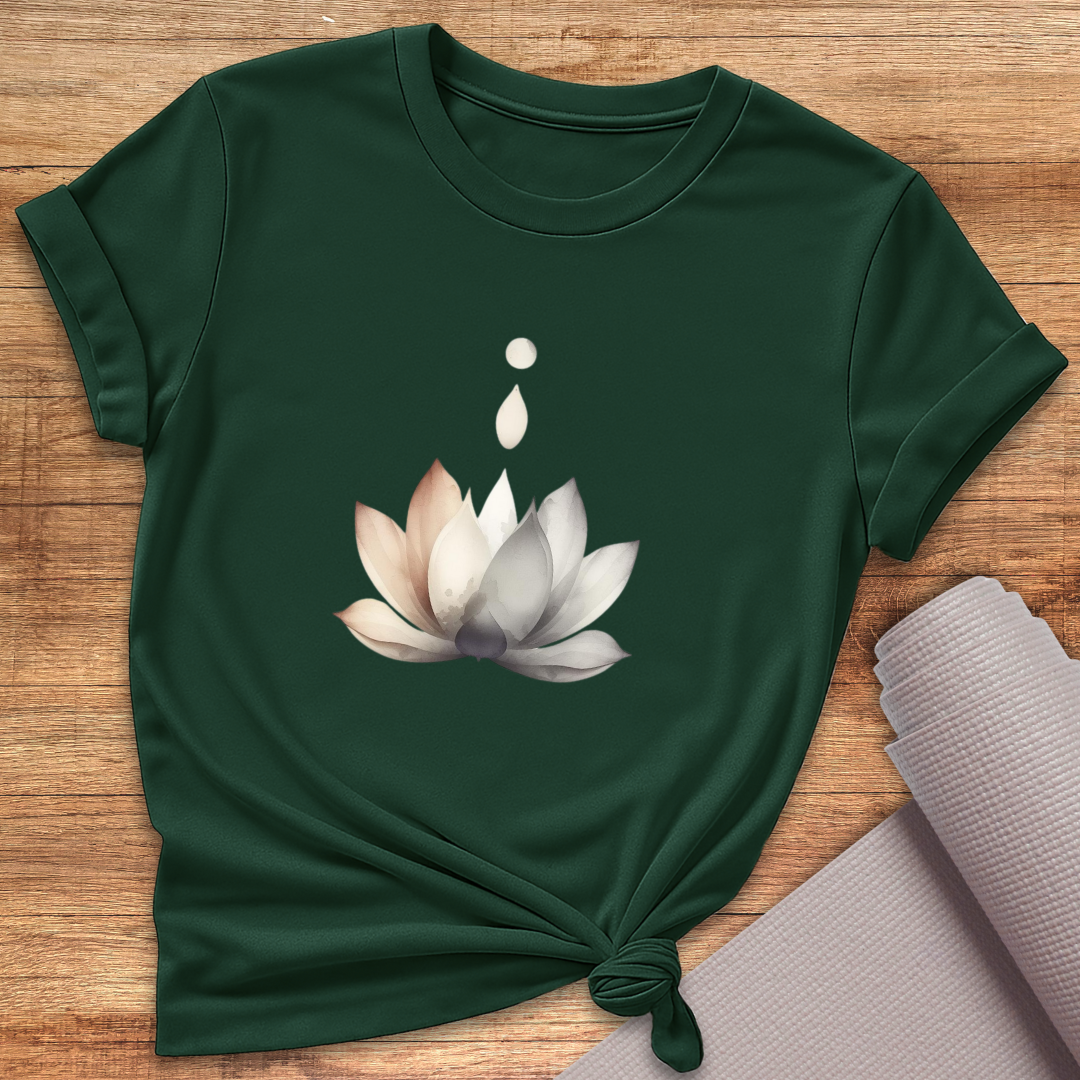 Tropfen Lotus T-Shirt