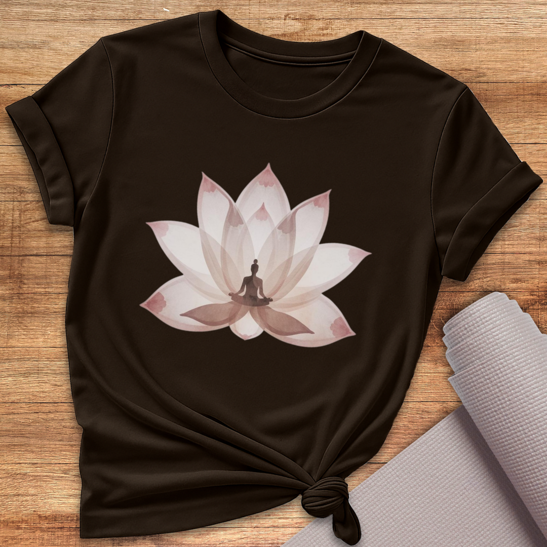 Hübsches Lotus T-Shirt