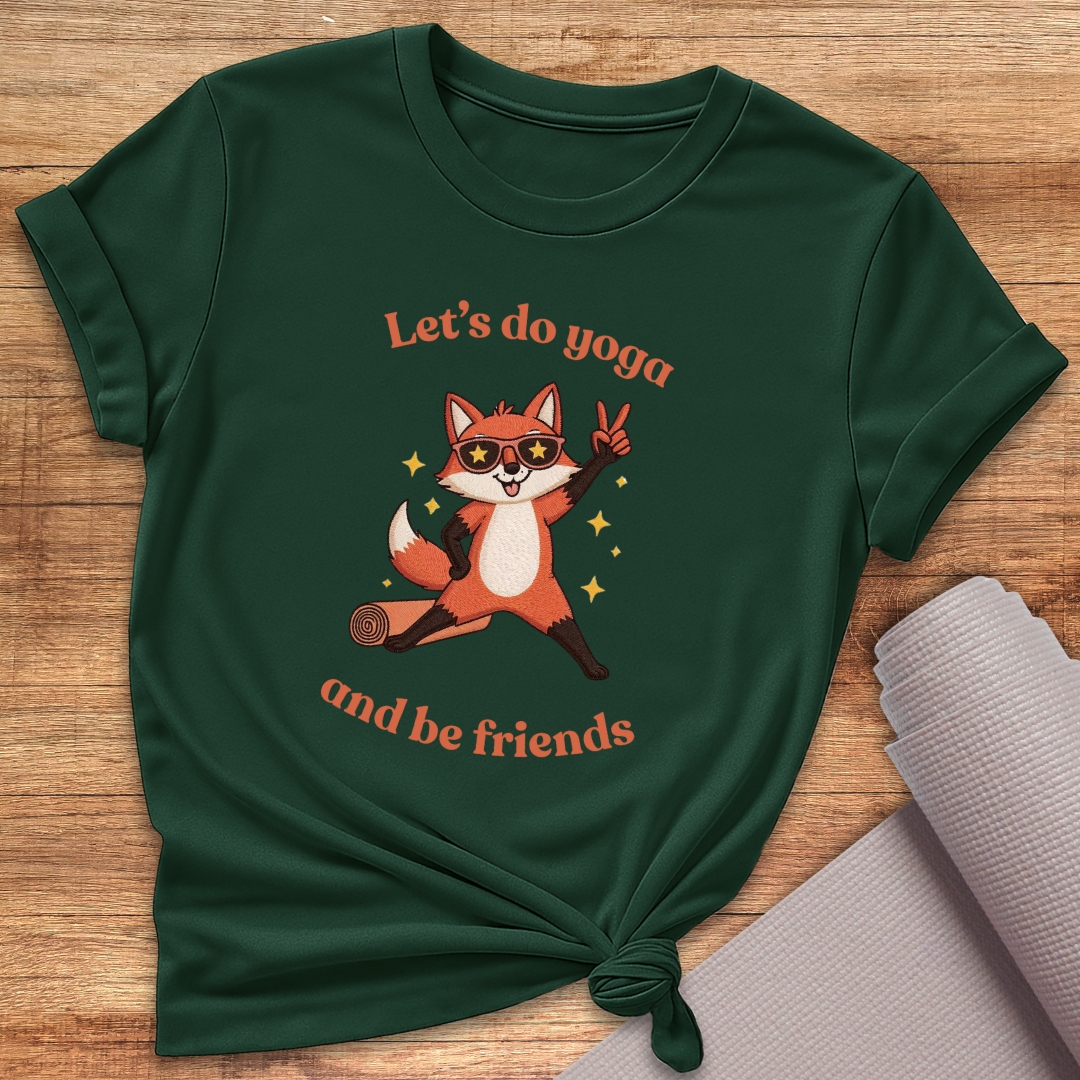 Yoga And Friends T-Shirt