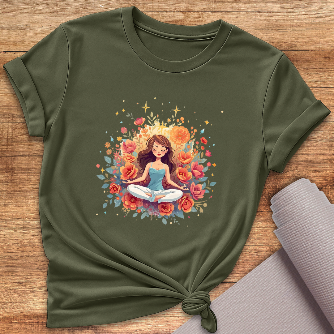 Flower Meditation T-Shirt