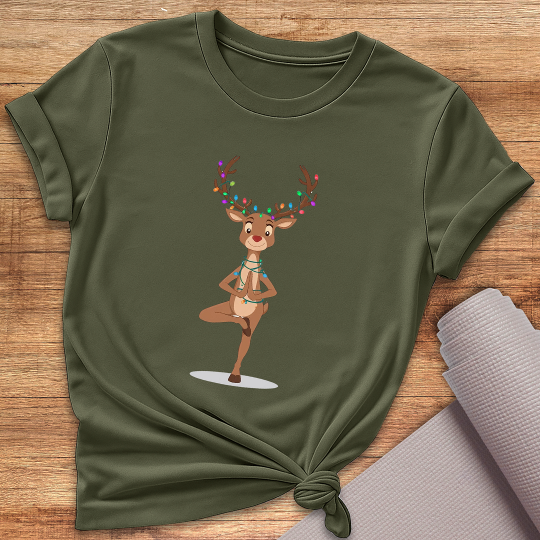 Rentier Yoga T-Shirt
