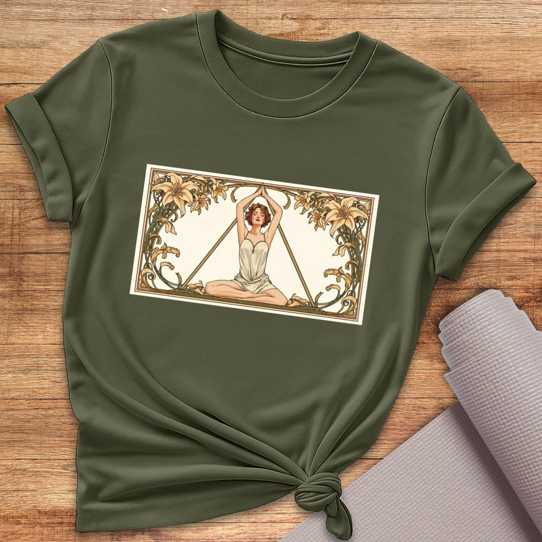 Ornament Woman Yoga T-Shirt