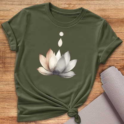Tropfen Lotus T-Shirt
