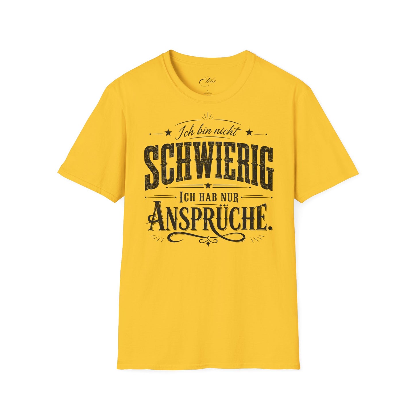 Ich Bin Nicht Schwierig T-Shirt
