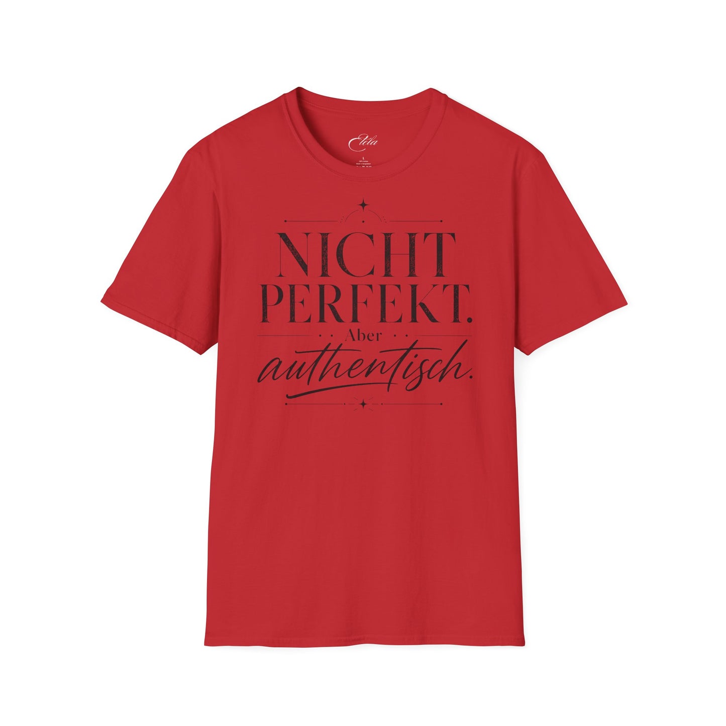 Nicht Perfekt Schwarz T-Shirt