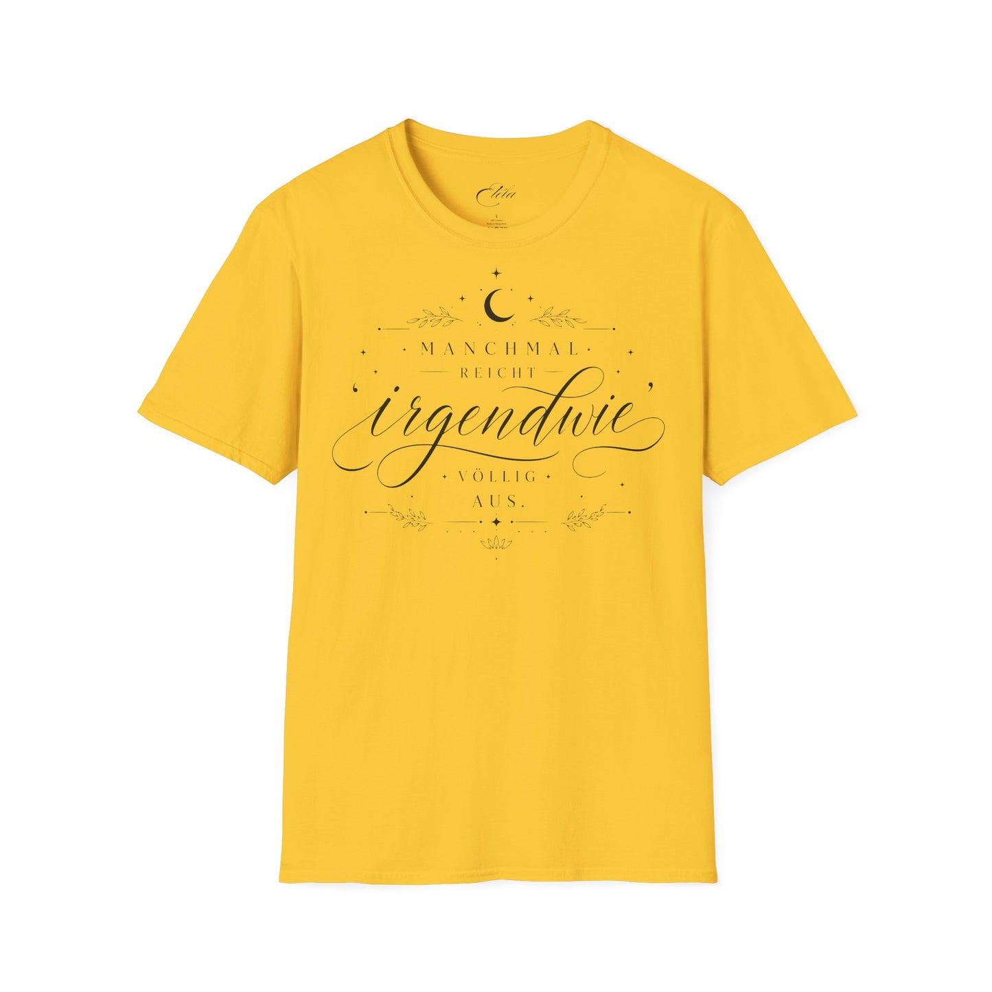 Irgendwie Schwarz T-Shirt