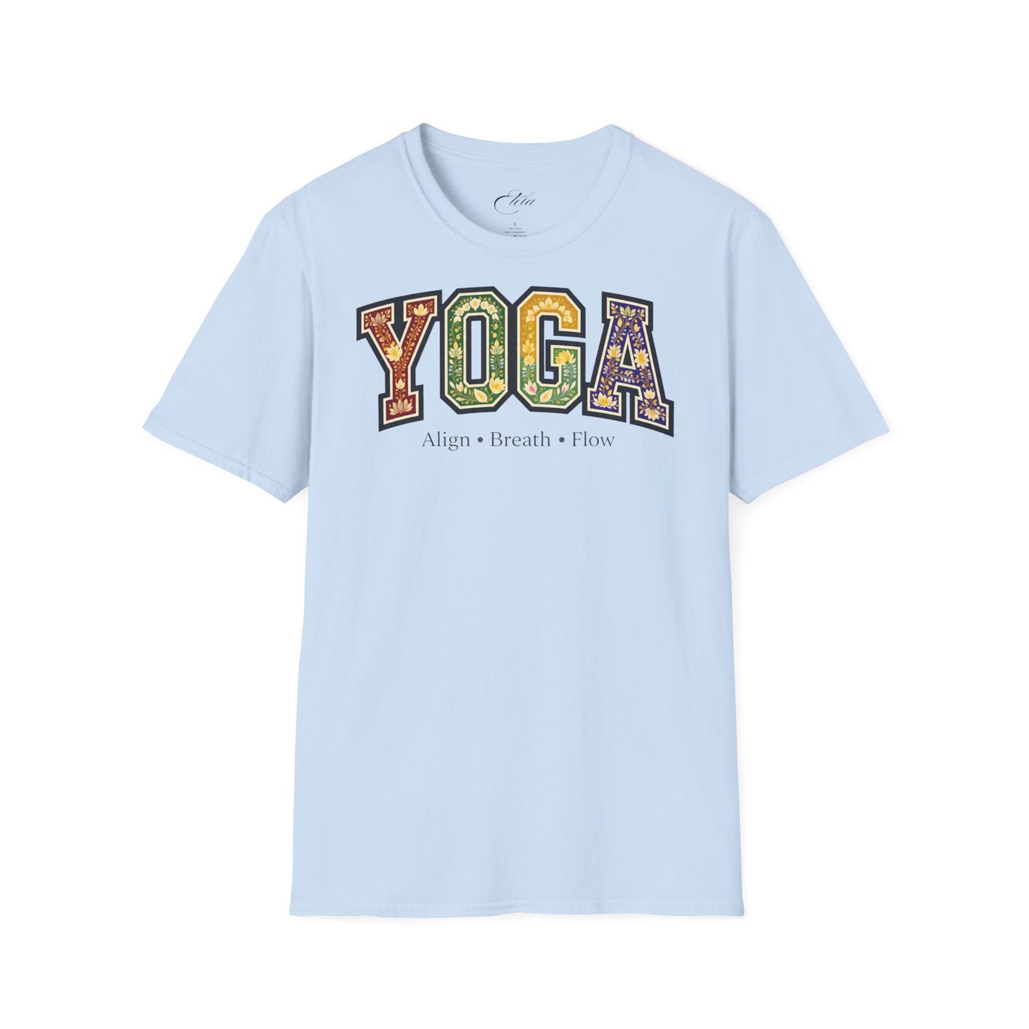 Yoga Regenbogen T-Shirt