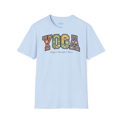Yoga Regenbogen T-Shirt
