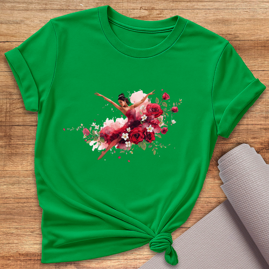Dark Pink Dancer T-Shirt