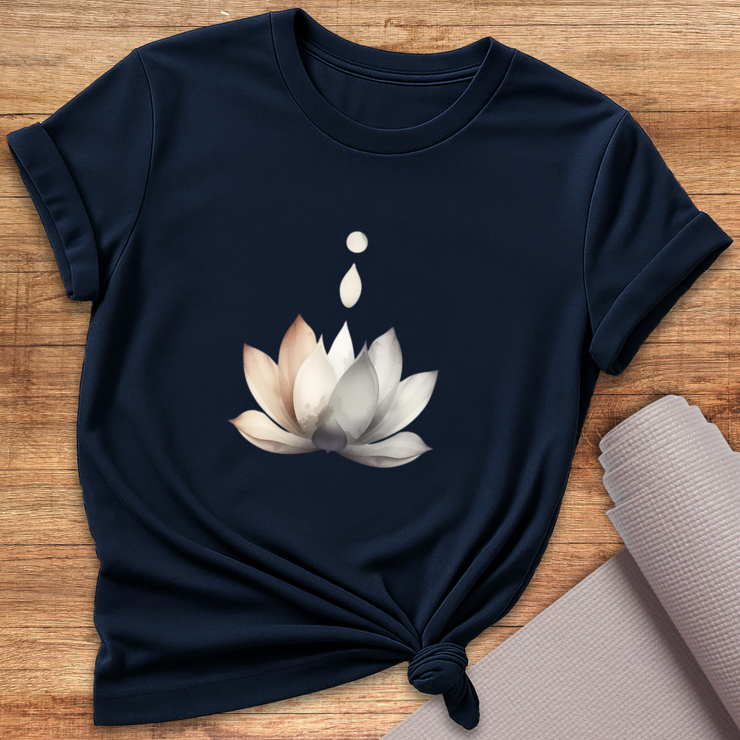 Tropfen Lotus T-Shirt