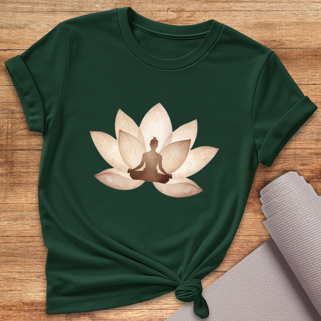 Braun Lotus T-Shirt