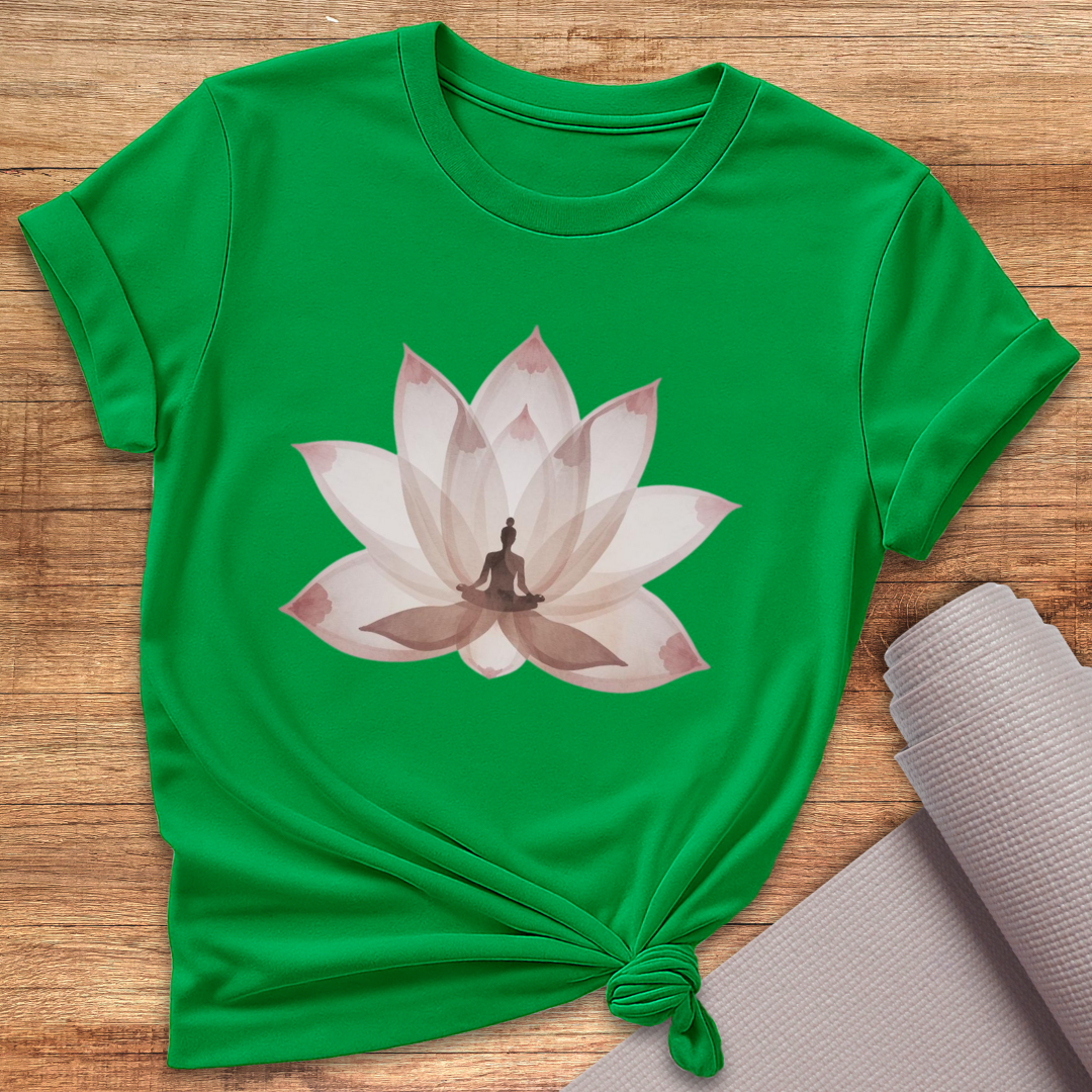Hübsches Lotus T-Shirt