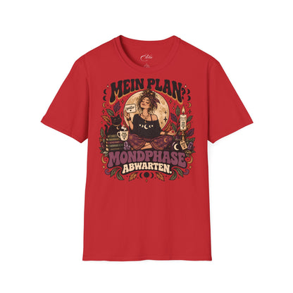 Mondphase Abwarten T-Shirt