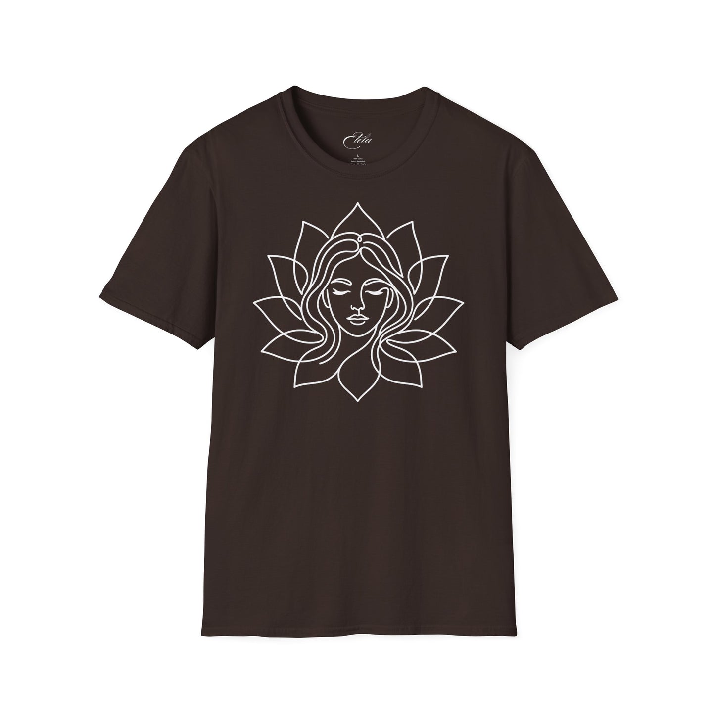 Lotus Face Mandala T-Shirt