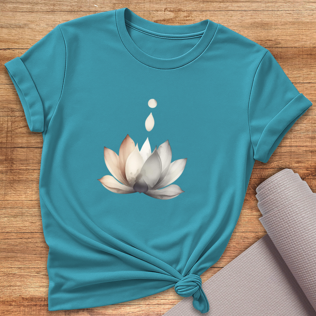Tropfen Lotus T-Shirt