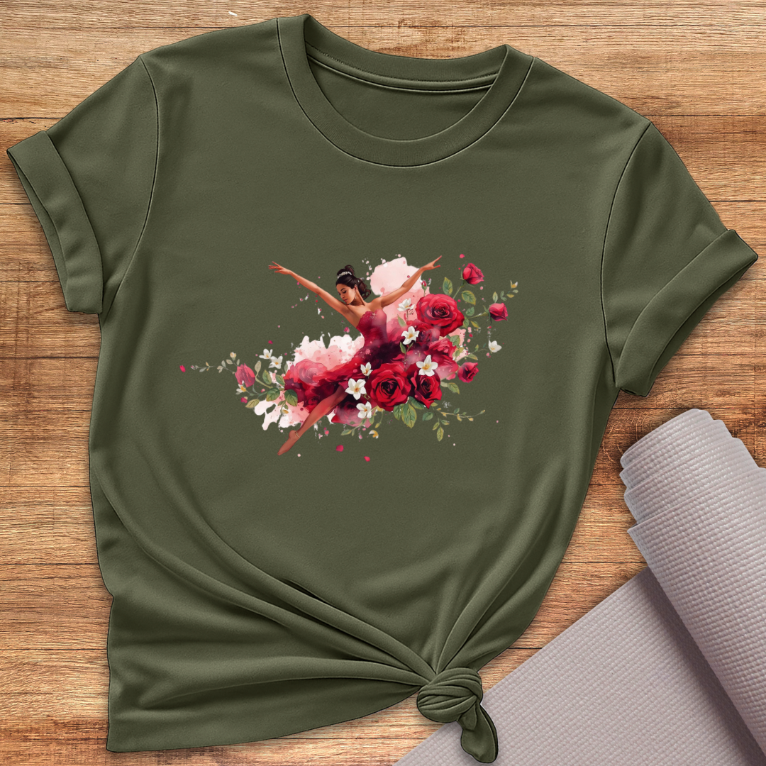 Dark Pink Dancer T-Shirt