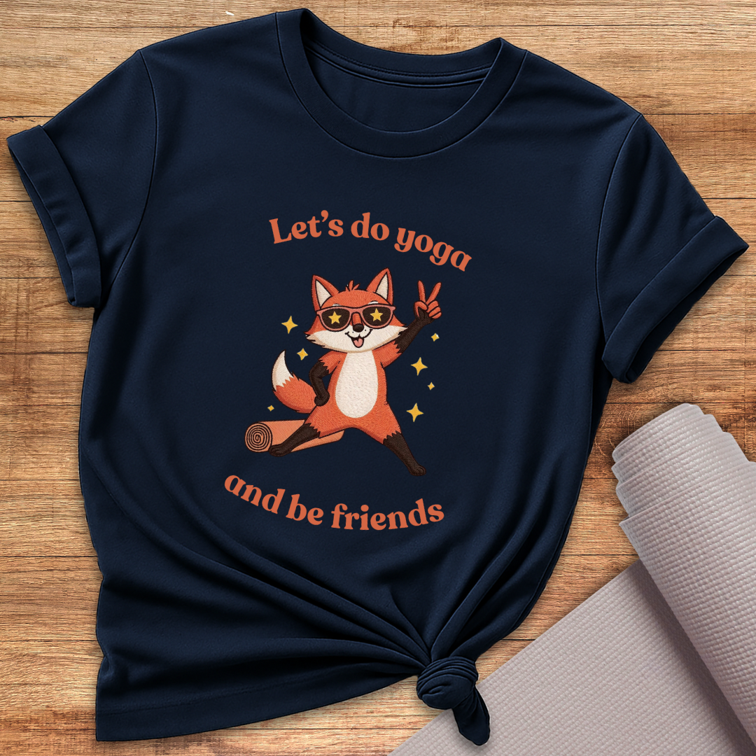 Yoga And Friends T-Shirt