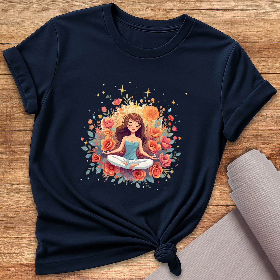 Flower Meditation T-Shirt