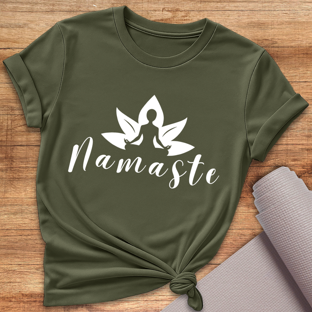 Namaste Lotus T-Shirt
