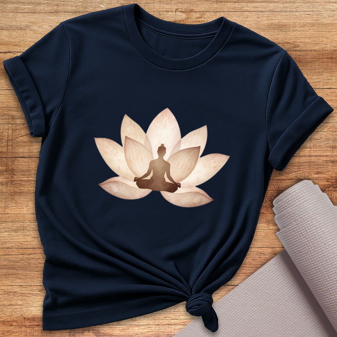 Braun Lotus T-Shirt
