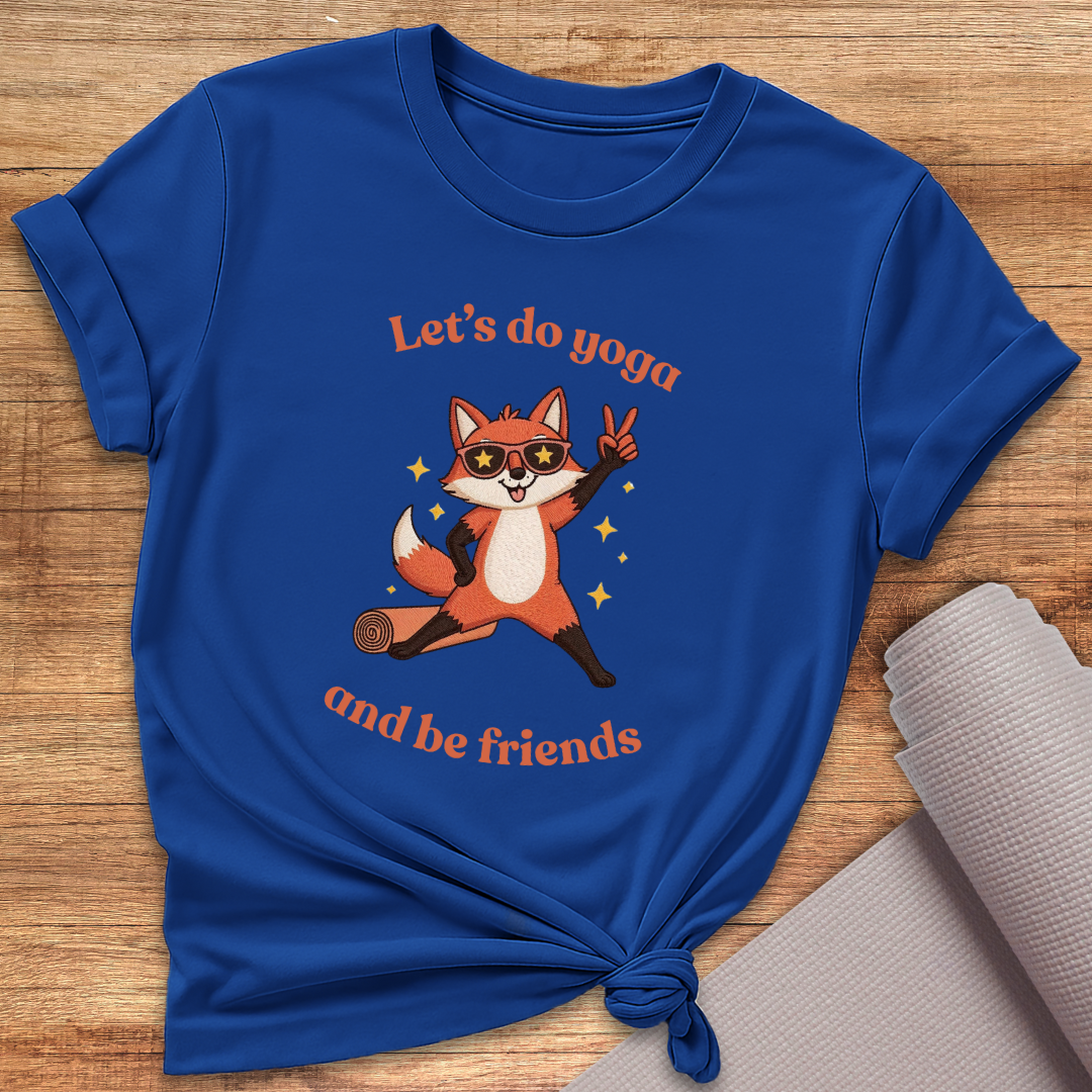 Yoga And Friends T-Shirt