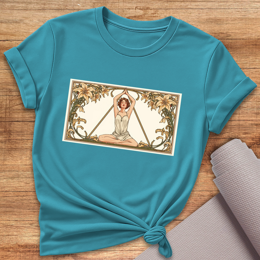 Ornament Woman Yoga T-Shirt
