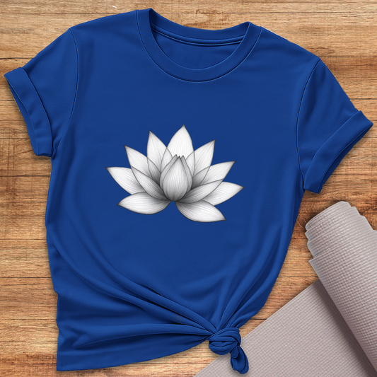 Lotus Grau T-Shirt