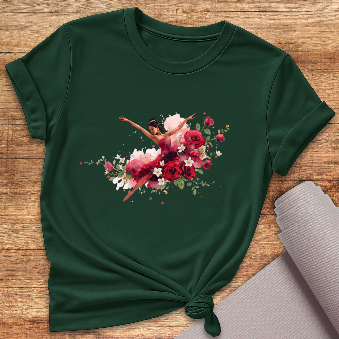 Dark Pink Dancer T-Shirt