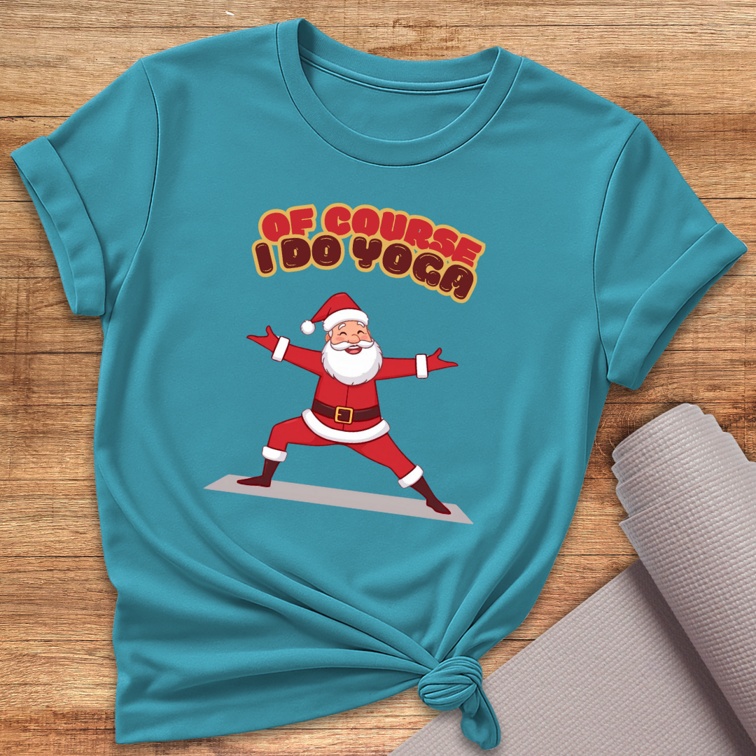 Santa Does Yoga T-Shirt