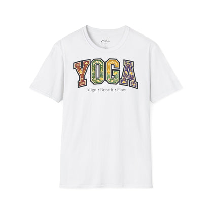 Yoga Regenbogen T-Shirt