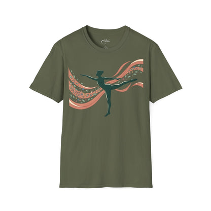 Fließende Bewegung T-Shirt