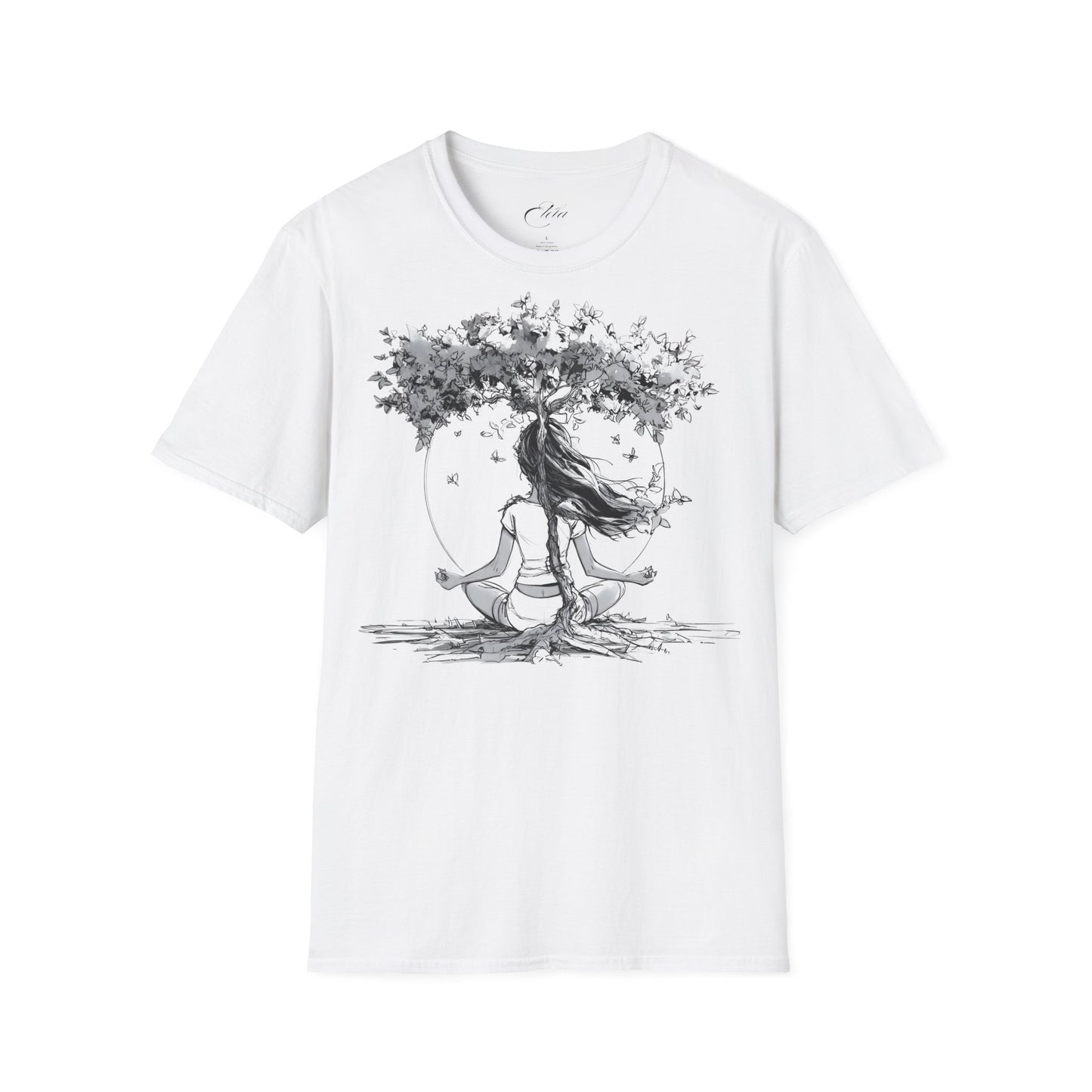 Black White Tree T-Shirt