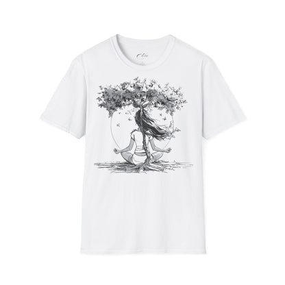 Black White Tree T-Shirt