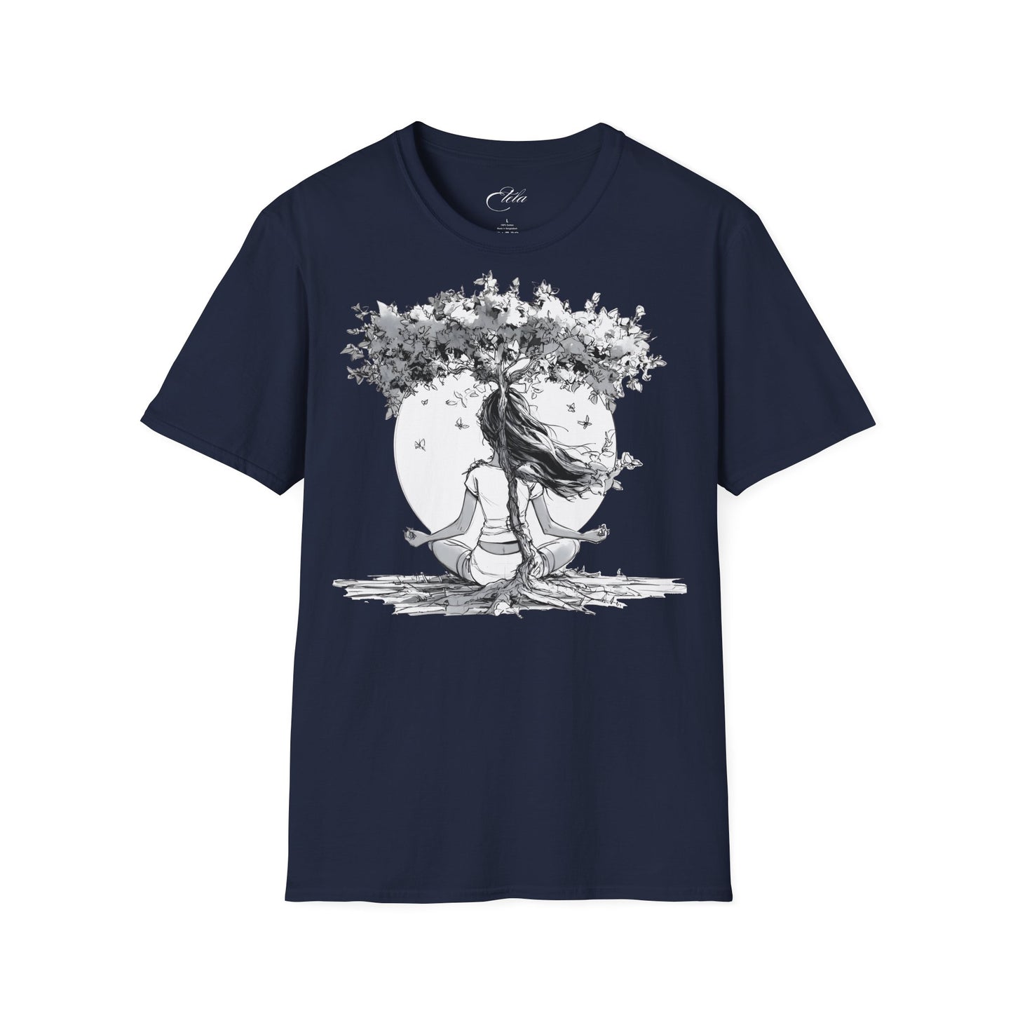 Black White Tree T-Shirt