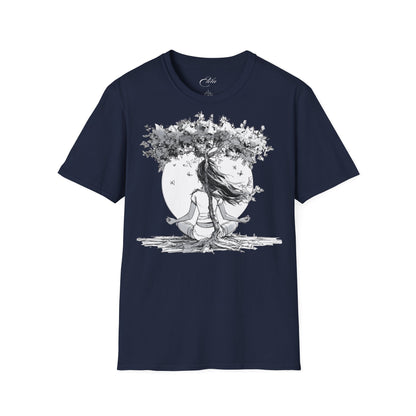 Black White Tree T-Shirt